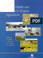 Animal Health and Welfare in Organic Agriculture