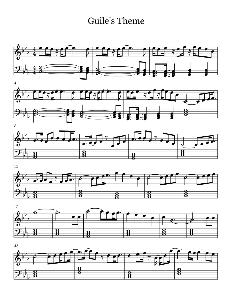 Guile S Theme