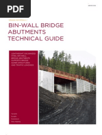 Bin WallBridgeAbutments