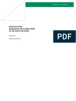 Informe Pearson PSU Chile - Resumen Ejecutivo