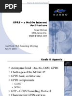 GPRS A Mobile Internet Architecture-CTDC