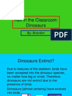 Rex in The Classroom: Dinosaurs: By: Brandon