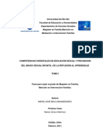 Competencias Parentales en Educación Sexual