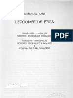 Kant Immanuel Lecciones de Etica - OCR PDF