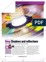 Gimp Shadows and Reflections