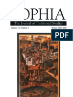 Sophia - Journal of Traditional Studies - Winter 2007 Issue