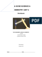 Fundamentals of Chemistry workbook