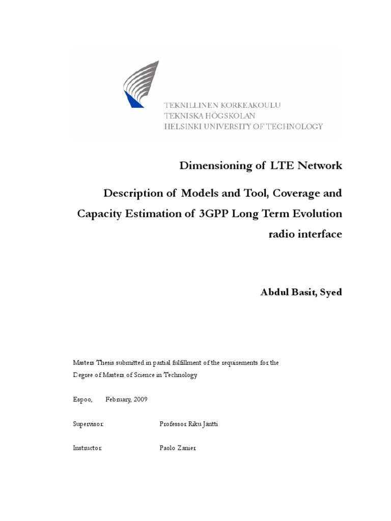 LTE Network | PDF
