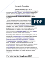 Sistema de Información Geográficfgha