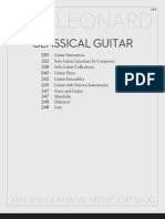 CatalogClassical Guitar