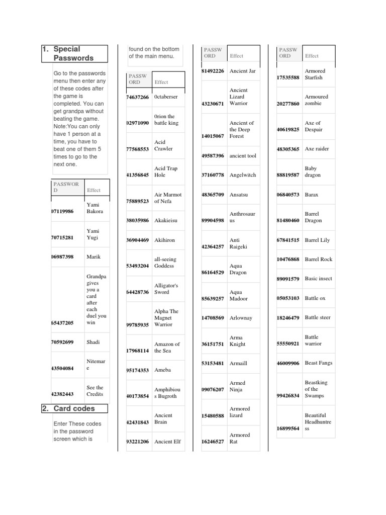 all yugioh card codes Yu-Gi-Oh! - Limit Code - MP19-EN045 - Common - 1st Edition Password - Yugipedia