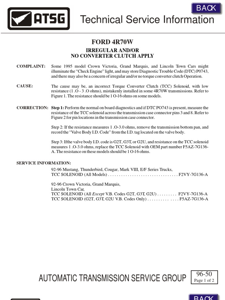 Ford 4r70w Service Manual Pdf