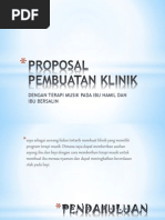 Proposal Pembuatan Klinik