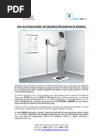 Uso Do Comprovador de Calcados Dissipativos de Estatica