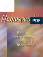 Homosexuality. Biblical Interpretation and Moral Discernment