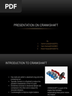 Crankshaft Technical Drawing with Dimensions | PDF | Machines ...
