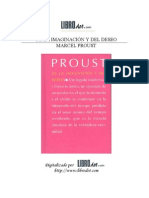 PROUST de La Imaginacion y Del Deseo