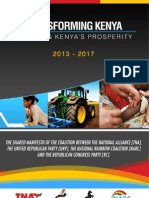 Download The Harmonised Jubilee Coalition Manifesto by HE President Uhuru Kenyatta SN123569244 doc pdf
