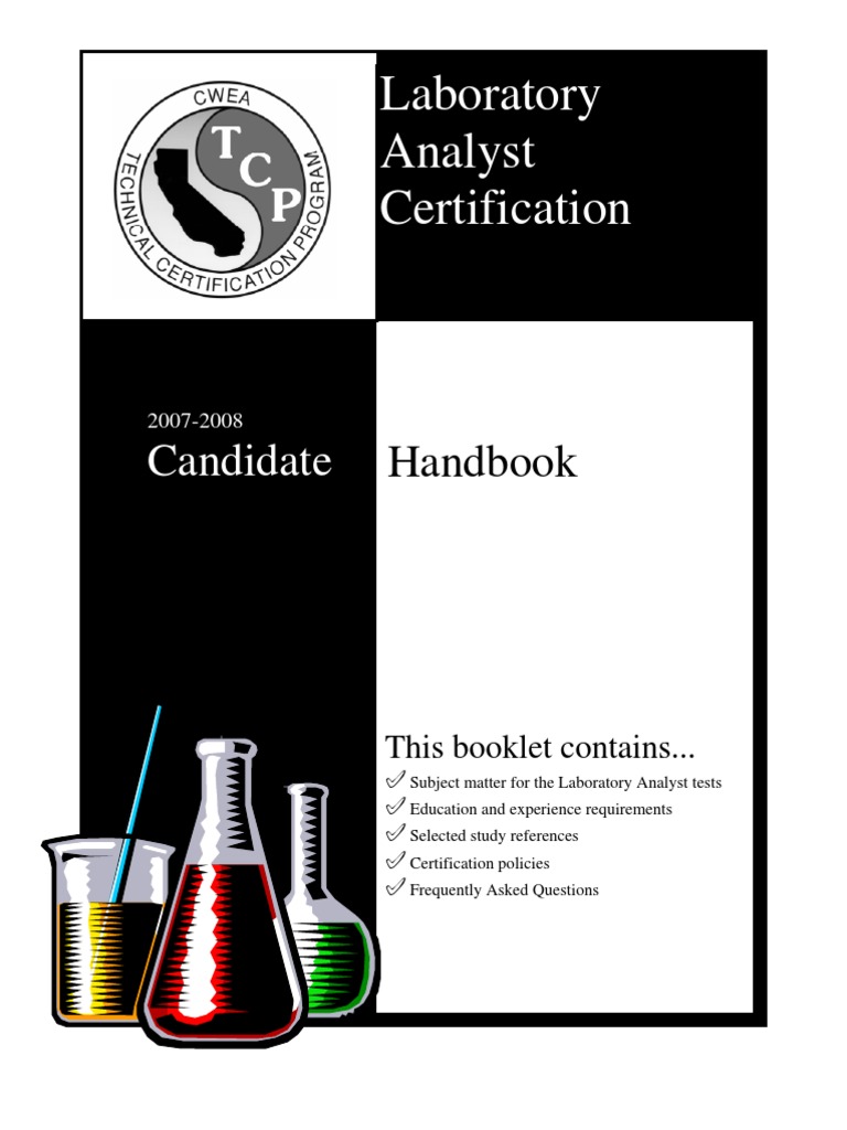 Lab Analyst. PDF Academic Degree Test (Assessment)