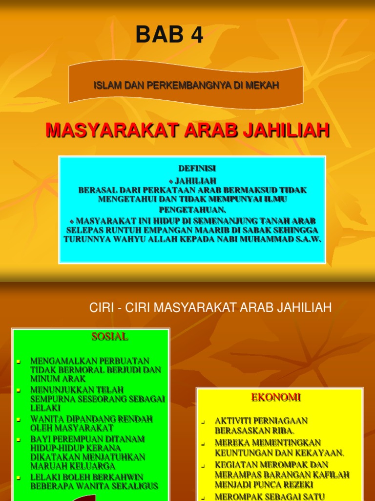 Arab Jahil Iah Pdf Monoteisme Kehidupan Muhammad