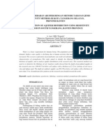 Penentuan Sebaran Akuifer Dengan Metode Tahanan Jenis (Resistivity Method) Di Kota Tangerang Selatan, Provinsi Banten