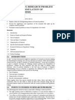 Unit 2 Defining Research Problem and Formulation of Hypothesis