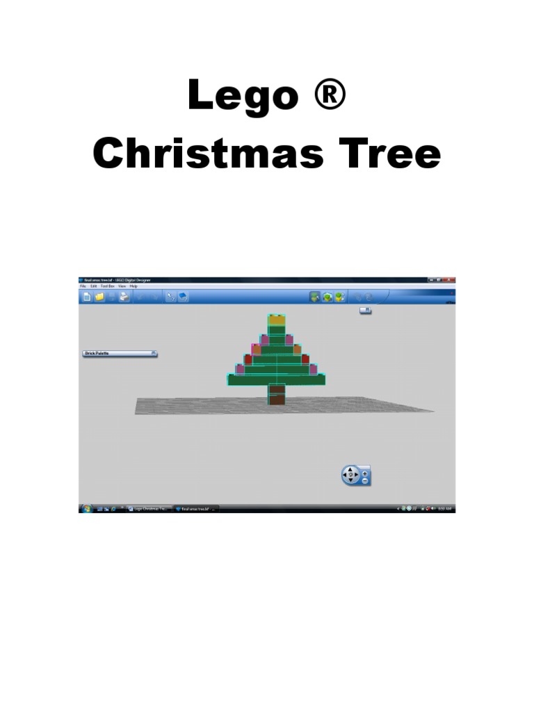 Lego Christmas Tree Instructions PDF