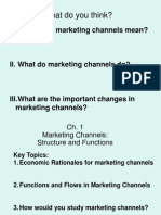 Marketing Channel For Distribution
