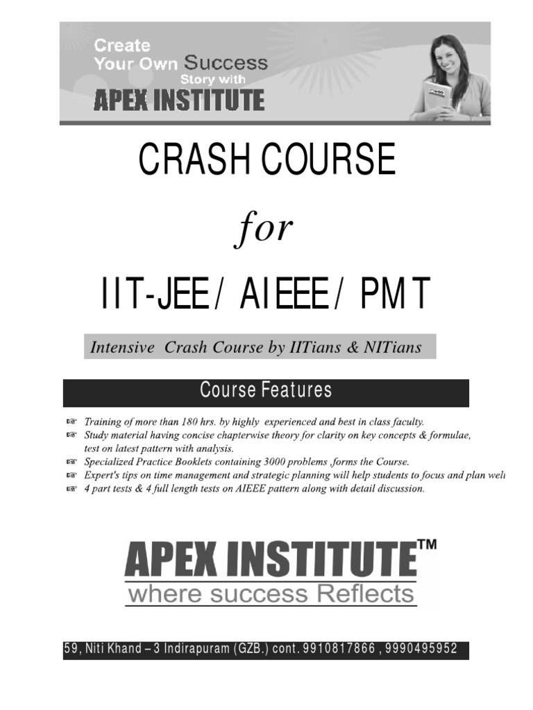 All India Test Series For IitJee PDF Electron Gases