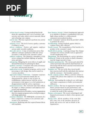 glossary