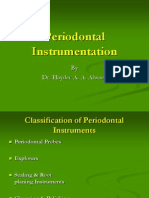 Periodontal Instrumentation: by Dr. Hayder A. A. Alwaeli