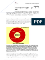 FORMAÇÃO que é o Marketing mix