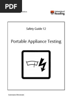 Portable Appliance Testing: Safety Guide 12