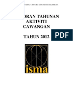 Laporan Tahunan Aktiviti ISMA Johor Tahun 2012