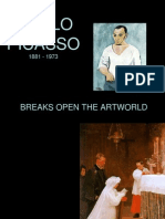 Pablo Picasso: Breaks Open The Artworld