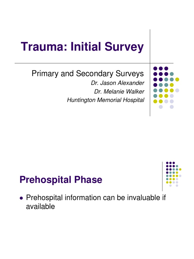 Basic Trauma | PDF | Thorax | Major Trauma