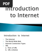 Introduction To Internet