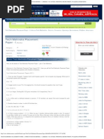 Download Tech Mahindra Placement Paper - I Mumbaipdf by Gandhi Hardik R SN123622574 doc pdf