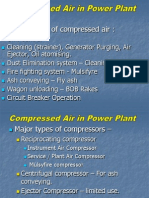 Requirement of Compressed Air