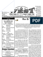 AH I L K: Official Organ of KTP, Dawrpui Vengthar West