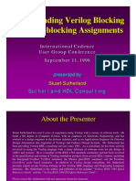 non blocking assignment in verilog