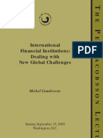 International Financial Institutions: Dealing With New Global Challenges