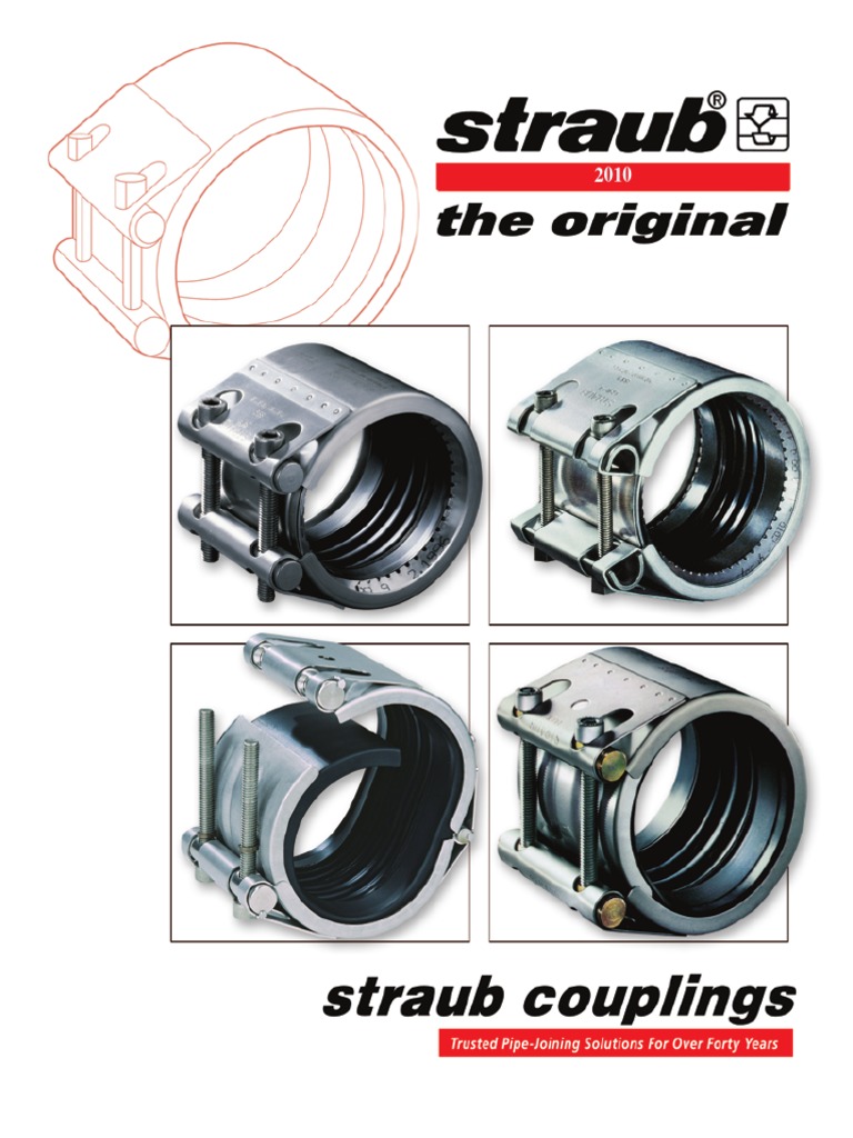 2010 Straub Couplings Catalog | PDF | Pipe (Fluid Conveyance ...