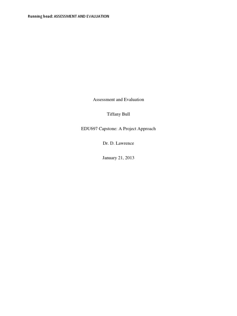 Effective Evaluation in Instructional Design | PDF | Instructional ...