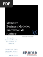 Download Business Model et Innovation de rupture by Edouard Thurotte SN123641998 doc pdf