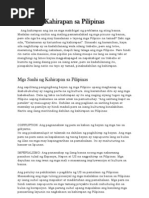 Korapsyon Pananaliksik Sa Filipino