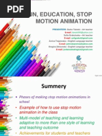 FUN Education Stop Motion Animation Global Learning Conference1