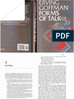 GOFFMAN, Erving. Forms of Talk