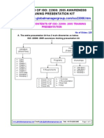 ISO 22000-2005 Awareness Training.