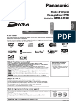 Panasonic BMR-EX93C (Mode D'emploi)